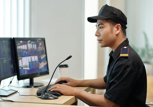 CCTV surveillance monitoring